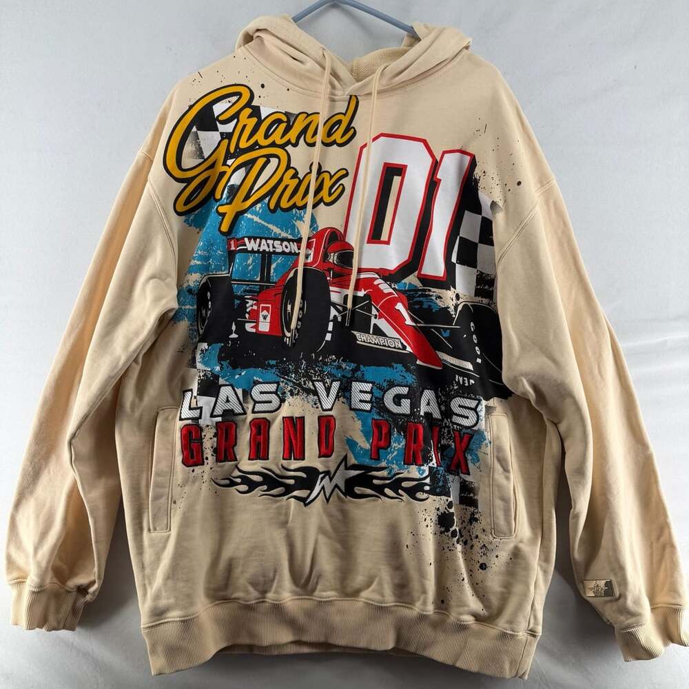 1488 Watson Grand Prix Las Vegas Winners Circle Hoodie Cream